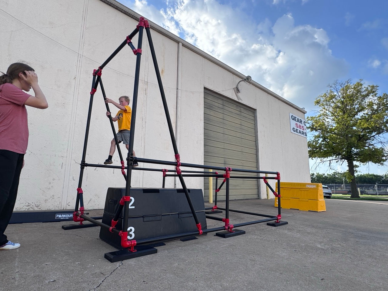 Free Standing Scaff Trainer (5'x10'x8')